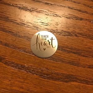 Large ‘Teach Your Heart Out’ plate